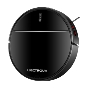LIECTROUX M7S PRO Robot Vacuum Cleaner, Smart Mapping, with Memory, WiFi App & Voice Control, 4000Pa Strong Suction, Dry & Wet Mopping, Suit for Pet Hair, Home Floor & Carpet Cleaning, Disinfection