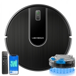 Aspirateur Robot LIECTROUX N7S-U, Combo balayage sec et humide, Smart Mapping, App Wifi, Aspiration 6Kpa, Moteur sans balais, Fonctionne avec Alexa et Google Assistant, Idéal pour les poils d'animaux, la moquette, les sols durs